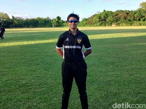 Arkanawira Putra siap menjalani debut bersama Timnas Cricket Indonesia