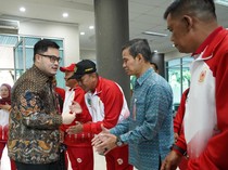 Pesan Mas Dhito Lepas Kontingen Porprov: Kalau Dicurangi, Jangan Balas