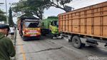 Momen Truk Demo ODOL Blokade Jalan Lingkar Pati