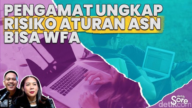 Aturan Baru ASN Bisa WFA, Tiap Daerah Harus Kaji Dulu