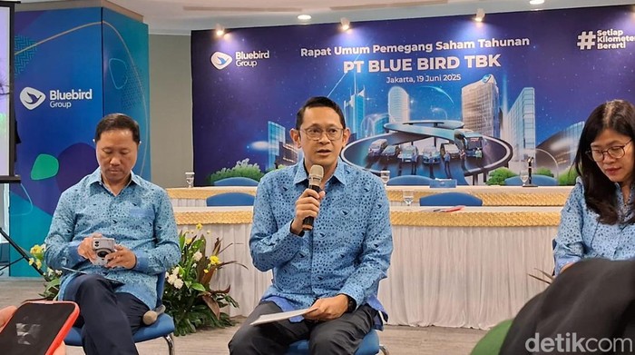 Direktur Utama Bluebird Adrianto Djokosoetono