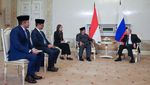 Duduk Dekat Putin, Prabowo Sampaikan Terima Kasih Dukung RI Masuk BRICS