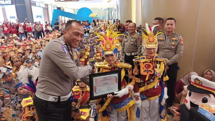 Gebyar Polisi Cilik 2025 yang digelar di Surabaya