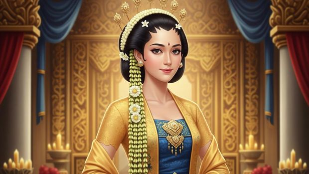 Ilustrasi Nyi Roro Kidul.