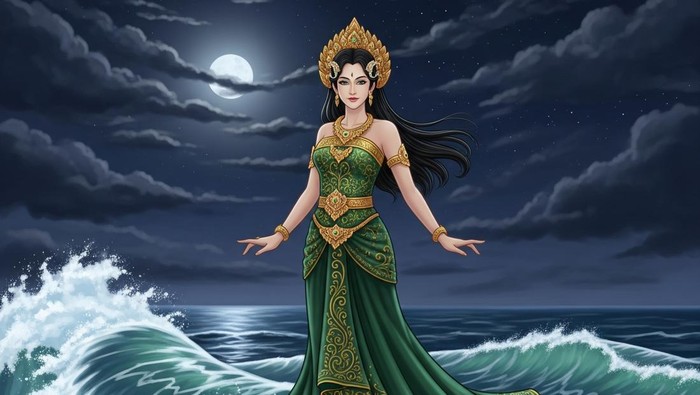 Ilustrasi Nyi Roro Kidul.