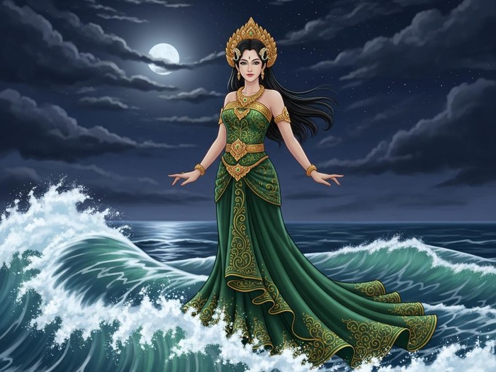 Ilustrasi Nyi Roro Kidul.