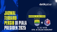 Persib akan mengawali laga dengan menghadapi Port FC pada Minggu 6 Juli 2025 di Stadion Si Jalak Harupat.