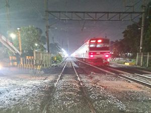 Ada Perbaikan, Lintasan Sebidang Stasiun Sudimara Tangsel Ditutup 18-23 Juni