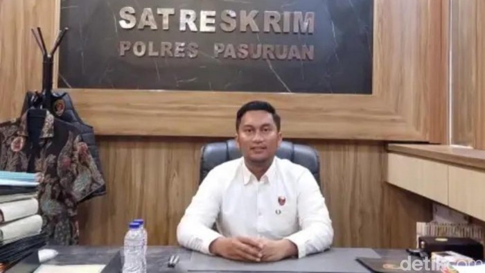 Kasatreskrim Polres Pasuruan AKP Adimas Firmansyah