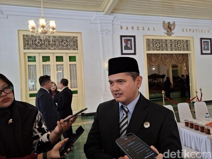 Kepala BKD DIY, Hary Setiawan di Kantor Gubernur DIY, Kompleks Kepatihan, Kota Jogja, Kamis (19/6/2025).