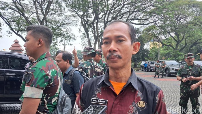 Kepala BPBD Provinsi Banten, Nana Suryana (Arief/detikcom).