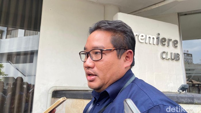 Kepala Departemen Business Support PT Pegadaian Kanwil IX Semarang, Tyas Ari Hidayat di Hotel Santika Premiere, Kota Semarang, Kamis (19/6/2025).