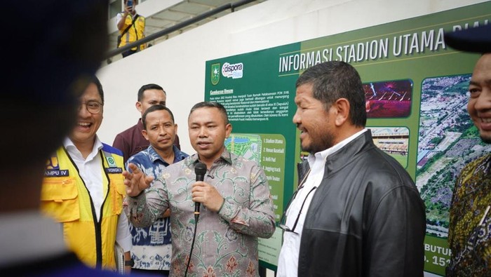 Kunker cek Stadion Utama