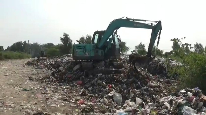 Lokasi pencegatan truk sampah Pemkab Bangkalan oleh pria bersajam yang ternyata cuma settingan.