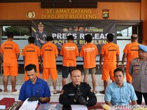 Polisi Gulung 8 Tersangka Narkotika di Buleleng
