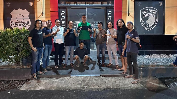 Pelaku berinsial H ditangkap polisi setelah tagih utang dengan senpi