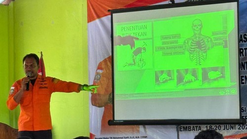 Basarnas Beri Pelatihan Evakuasi Kedaruratan.