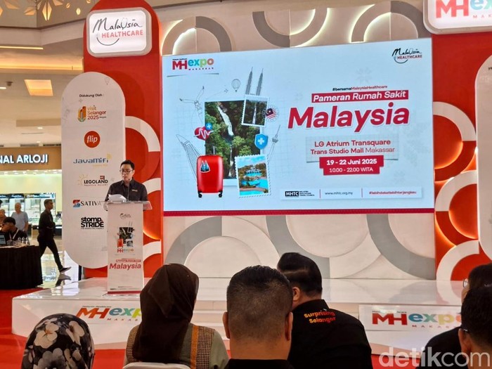 Pembukaan Malaysia Healthcare Expo Makassar 2025 di TSM Makassar, Kamis (19/6/2025).