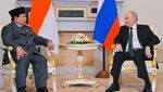 Momen Akrab Prabowo dan Putin di Istana Constantine Rusia