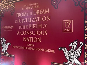 Connie Rahakundini Bakrie Rilis Buku Baru di Bulan Sukarno