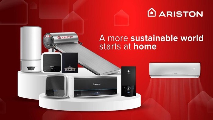 Promo Ariston di Jakarta Fair Kemayoran 2025.