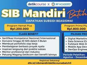 Siapkan Karier Lewat SIB Mandiri Batch 3 dan Kesempatan Magang di detikcom