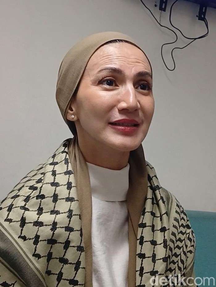 wanda hamidah wanda hamidah saat ditemui di kawasan Transmedia.