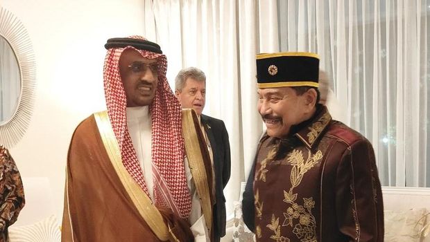 AM Hendropriyono memenuhi undangan santap malam Duta Besar Arab Saudi untuk Indonesia