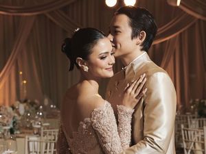 Resepsi Nikah Amanda Rawles dan Adriel Susanteo, Lesung Pipi Jadi Sorotan