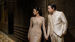 Resepsi Nikah Amanda Rawles dan Adriel Susanteo, Lesung Pipi Jadi Sorotan