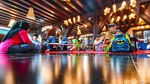 Anak TK Rayakan HUT Jakarta Ke-498 Lewat Lomba Mewarnai