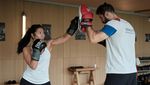 Potret Anggun Berjam-jam Latihan Fisik Demi Serial Reacher