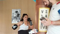 Semuanya harus dibatalkan atau ditunda, dan saya harus menolak beberapa penawaran profesional internasional agar saya bisa tampil di Reacher. Tapi saya tidak menyesali apa pun, saya sangat bangga menjadi bagian dari pemeran musim ke-4, ujar Anggun. (Foto: dok Instagram anggun_cipta)