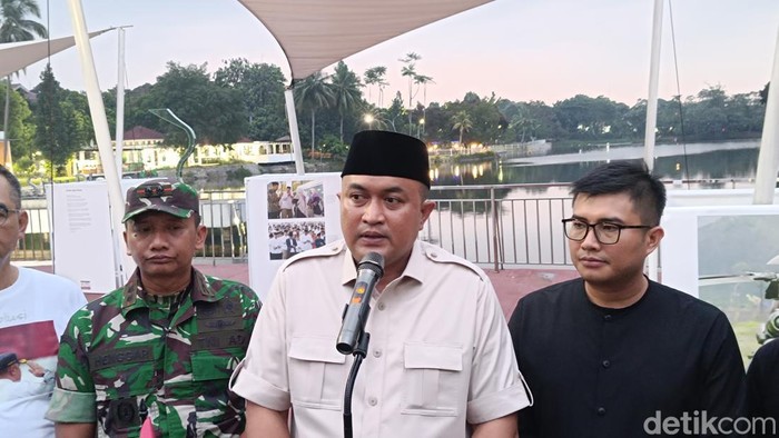 Bupati Bogor Rudy Susmanto mengungkap rencana membangun Bogor Creative Centre atau Bogor Creative Hub dan Alun-alun Kabupaten Bogor yang diberi nama Alun-alun Tegar Beriman (Rizky/detikcom)