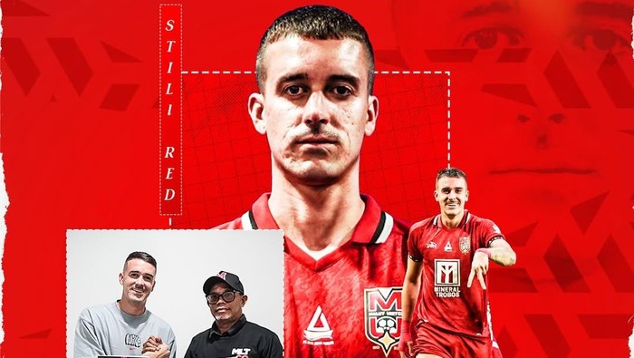 Chechu Meneses resmi memperpanjang kontraknya bersama skuad Malut United.