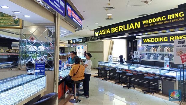 Cikini Gold Center. (CNBC Indonesia/Robertus)