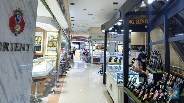 Cikini Gold Center. (CNBC Indonesia/Robertus)