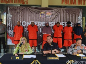 Tampang 6 Tersangka Kasus Mafia Tanah Mbah Tupon