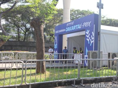 Begini Situasi Sirkuit Ancol Jelang Formula E Jakarta 2025