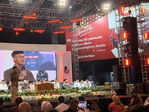 Ganjar Sampaikan Sambutan Megawati di Haul Ke-55 Bung Karno