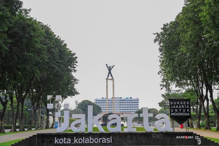 Ilustrasi Taman Lapangan Banteng