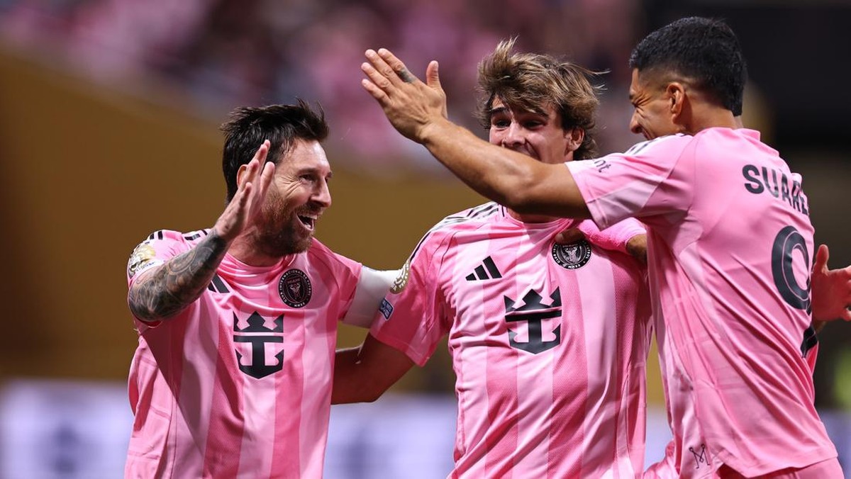 Inter Miami menang melawan FC Porto. (Foto: Getty Images/Robbie Jay Barratt - AMA)