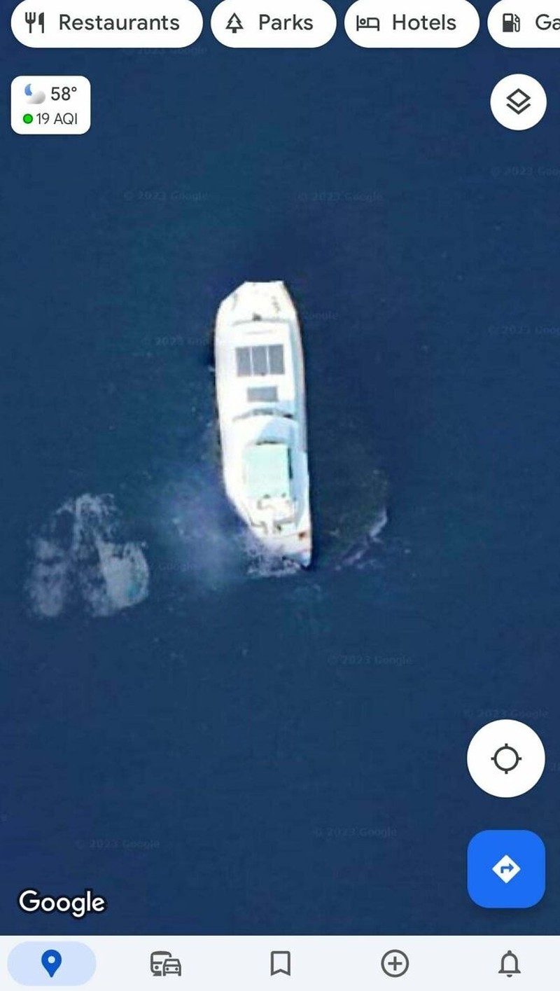 Kelucuan di Google Maps