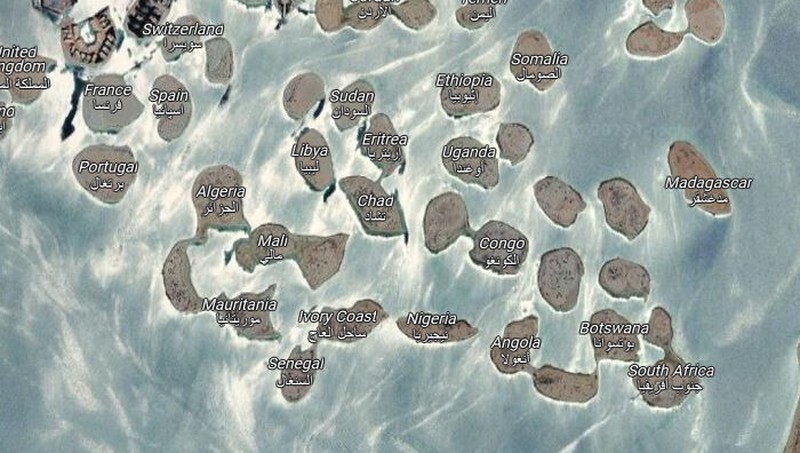 Kelucuan di Google Maps