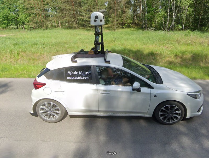 Kelucuan di Google Maps