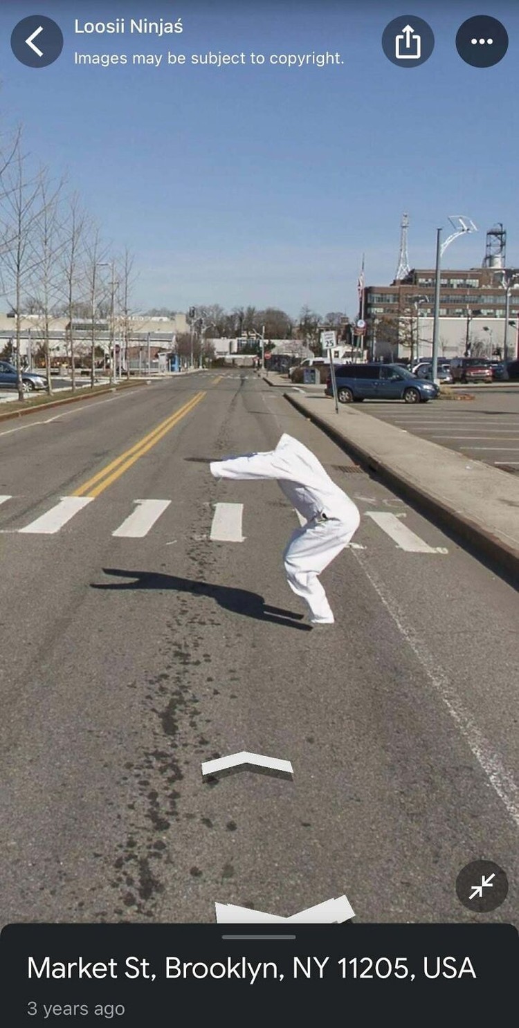 Kelucuan di Google Maps