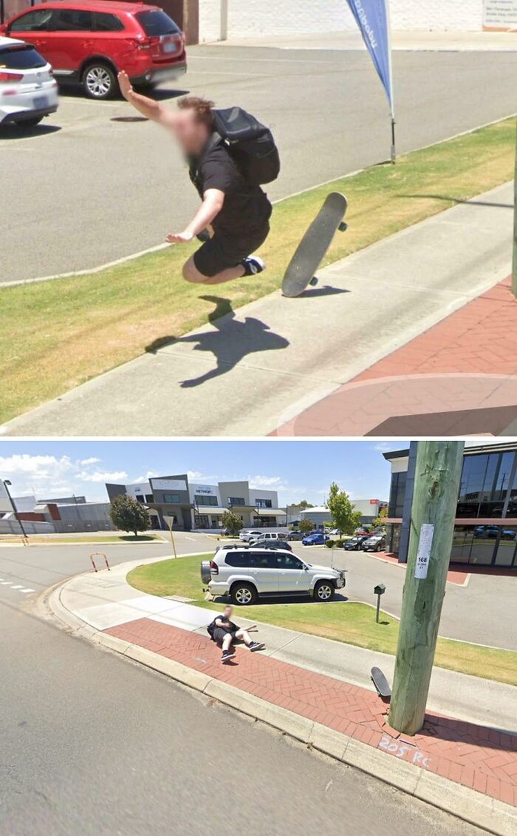 Kelucuan di Google Maps