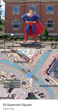 Kelucuan di Google Maps