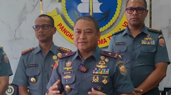 Komandan Pangkalan Utama TNI Angkatan Laut (Danlantamal) IV Makassar Brigjen TNI (Mar) Wahyudi.