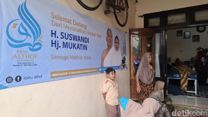 Kondisi rumah jemaah haji asal Bangkalan yang meninggal di pesawat